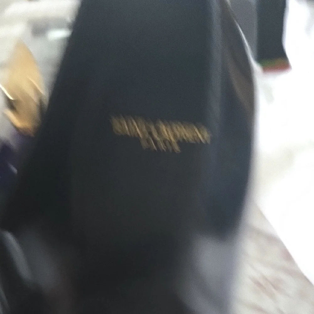 Saint Laurent Black Patent Leather Oxfords - Picture 4 of 5